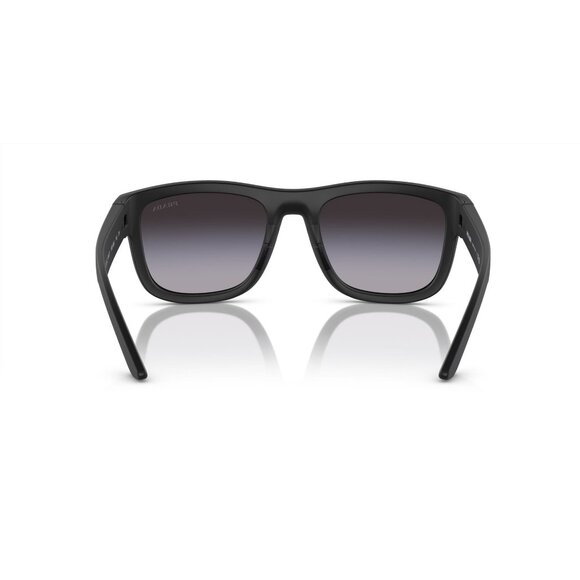 New PRADA LINEA ROSSA Black Square PS 01ZS 1BO-09U Sunglasses Women - Picture 5 of 6